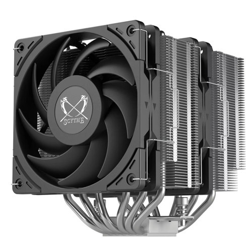 Magoroku İkiz Kule Dual fan CPU Hava Soğutucu, Intel LGA1700, LGA1151, AMD AM5, AM4 Desteği,