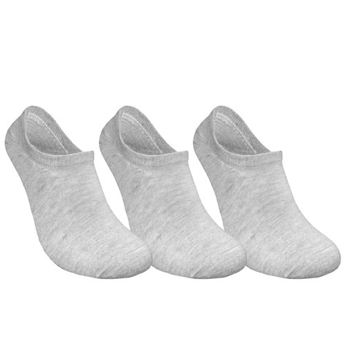 Sneaker 3 Pack Gri Çorap