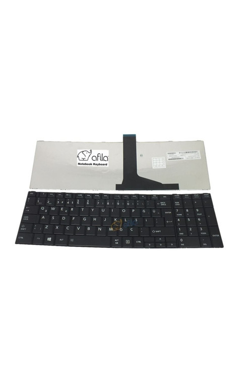 Toshiba C855-1QP, PSCBWE-01200KTE Notebook Klavyesi (Siyah TR)