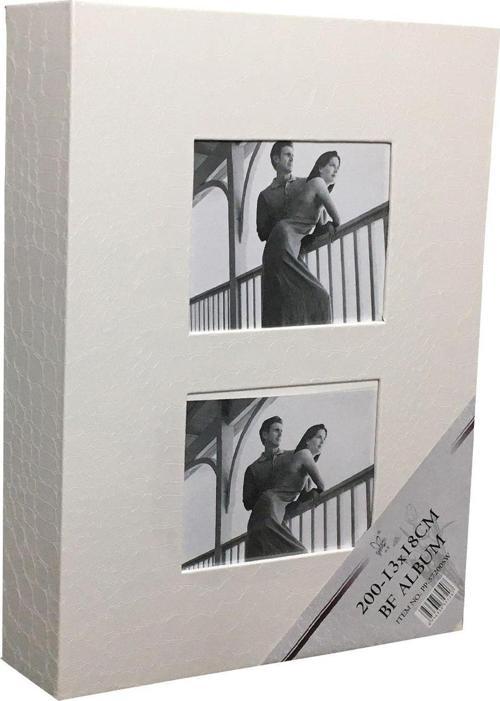 Fotoğraf Albümü Vinleks Deri 13X18 200'Lük Beyaz
