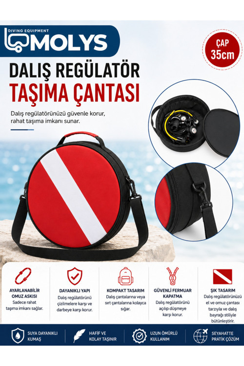 SCUBA DALIŞ REGÜLATÖRÜ ÇANTASI