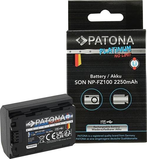Platinum Sony Np-Fz100 Usb-C Girişli Batarya Pil Uyumlu