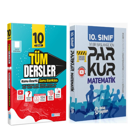 10.Sınıf Evrensel İletişim Tüm Dersler Soru Bankası ve Metin Yayınları Matematik Soru Bankası Seti 2 Kitap