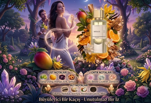 Illusione Mirage EdP 50 ml (Orjinal Bandrollü) Özel Seri Kadın Parfümü