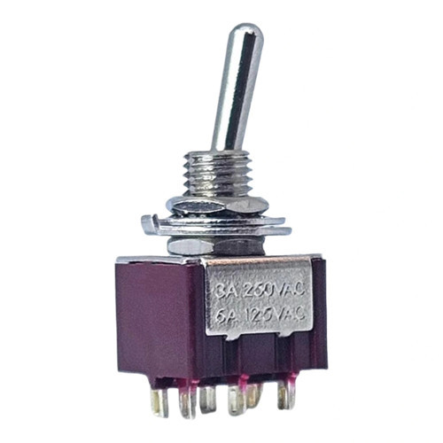 IC-144A Toggle Switch On-Off (Kaliteli) Ø6mm MTS-202