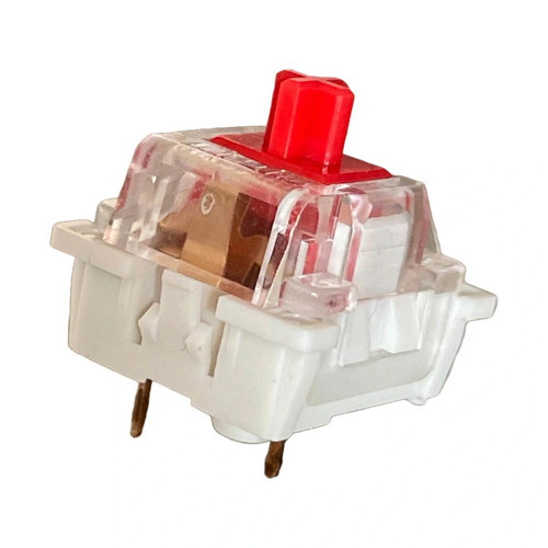 IC-204D Mekanik Klavye Butonu - Kırmızı 45GF