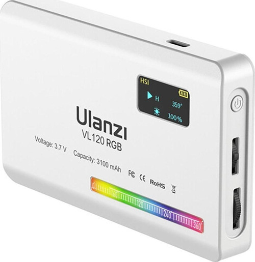 Vl120 Rgb Led Video Işığı Beyaz