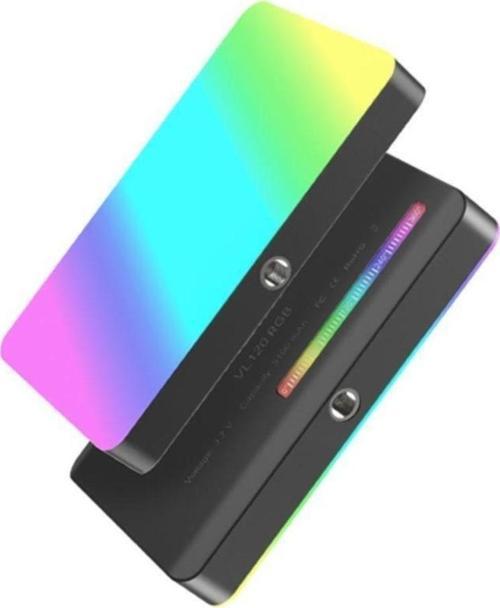 Vl120 Rgb Led Video Işığı Siyah