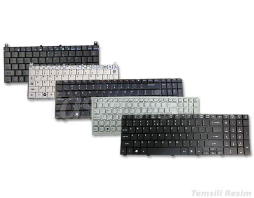 Asus TUF Dash F15 FX516PC-HN024T uyumlu Notebook Klavyesi (Siyah TR) RGB ışıklı