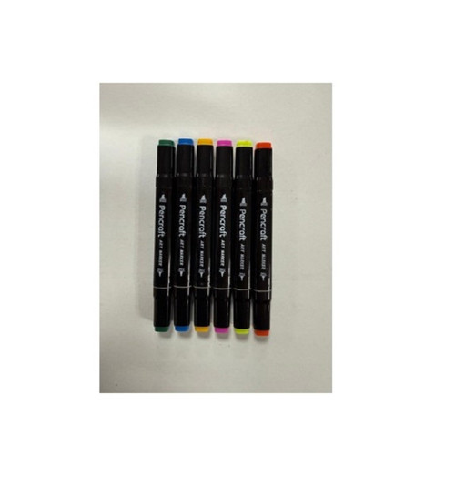 6 Li Kutulu Marker Profosyonel Boya Kalemi 8315