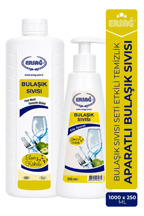 Aparatlı Elmalı Bulaşık Sıvısı 1000 ML