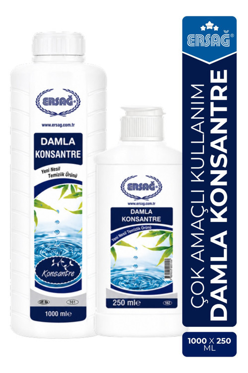Damla Konsantre 1000 ML + 250 ML İkili Set