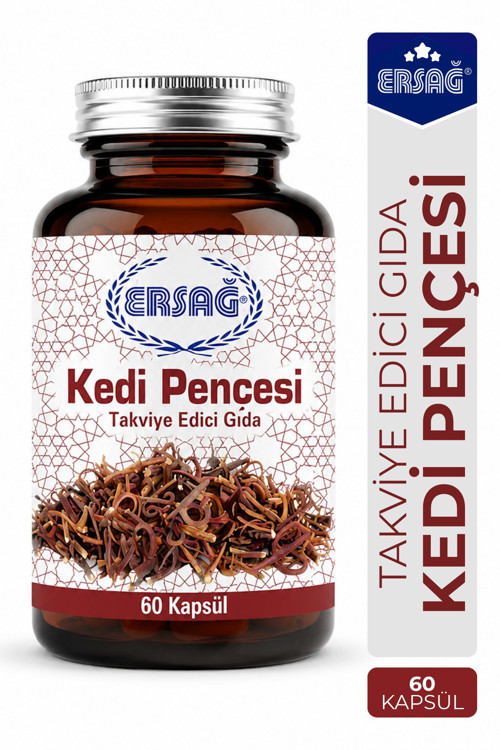 Kedi Pençesi Ekstraktı Takviye Edici Gıda 60 Kapsül