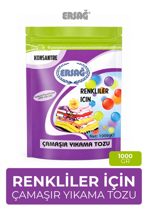 Renkliler İçin Çamaşır Yıkama Tozu 1000 Gr
