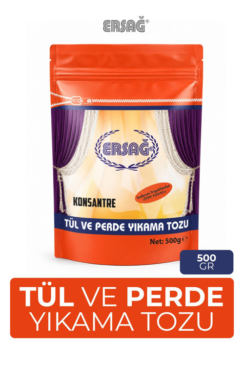 Tül ve Perde Yıkama Tozu 500 Gr