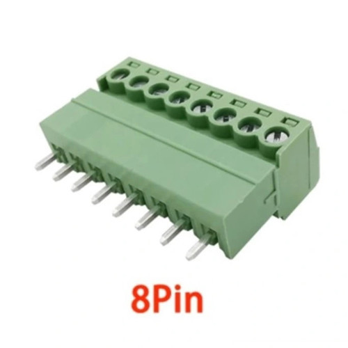 8 Pin 3.81mm Geçmeli 90C Takım Klemens