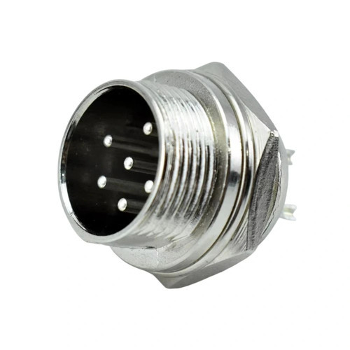 IC-261M 12mm Mayk Erkek Fiş Şase 6P Konnektör