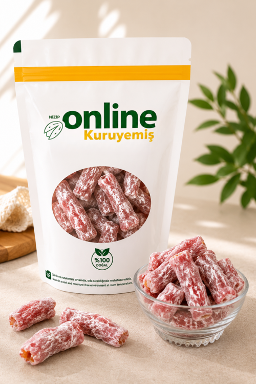 Lokum Antep Fıstıklı Narlı Fitil 1 kg