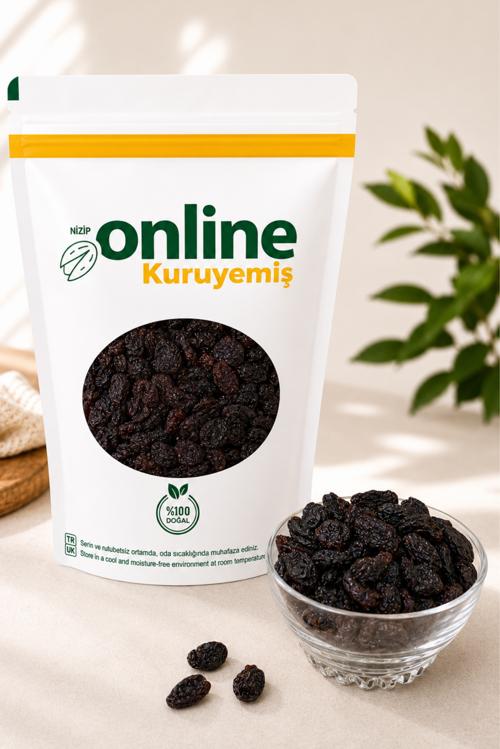 Üzüm Siyah Çekirdekli 1 kg