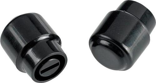 Telecaster Barrel Switch Tips Black 2 Kontrol Düğmesi