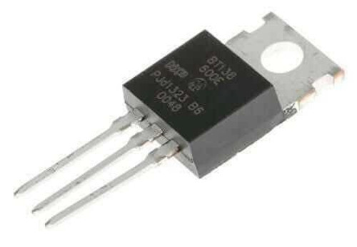 BT138 - TO220 12A 600V Triyak