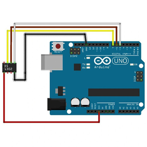 DS1302 SMD RTC Gerçek Zaman Entegresi Soic-8