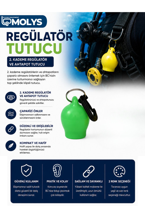 AHTAPOT - 2. KADEME REGÜLATÖR TUTUCU