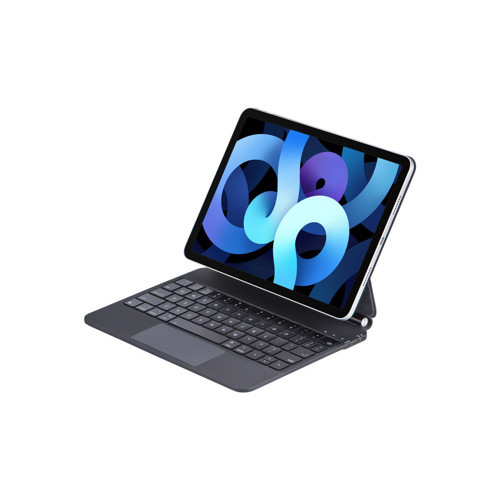 Apple iPad 2022 10.9 (10.nesil) Kılıf X8 Magic Manyetik Klavyeli Tablet Kılıfı - Siyah