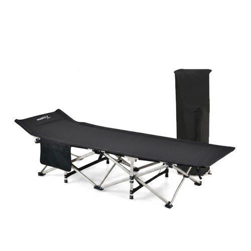 AeroLift Katlanır Kamp Yatağı Kampet BLACK
