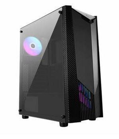 MAG SHIELD 110R TEMBERLI CAM 2X120MM ARGB FAN PSU YOK GAMING SİYAH KASA