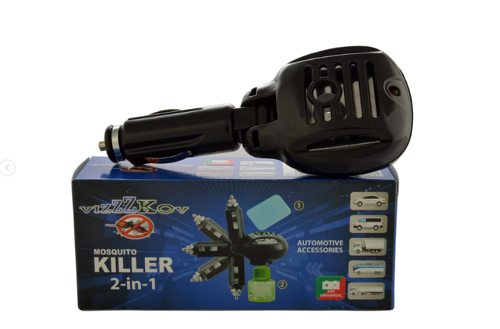 Vizzkov Mosquito Killer Araç İçi Sivrisinek Kovucu 2in1 24V (Tablet veya Sıvı Dahil Değildir)