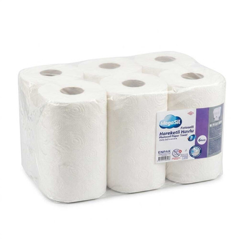 Hareketli Havlu Kağıt 21 Cm 6 Kg 6 Lı