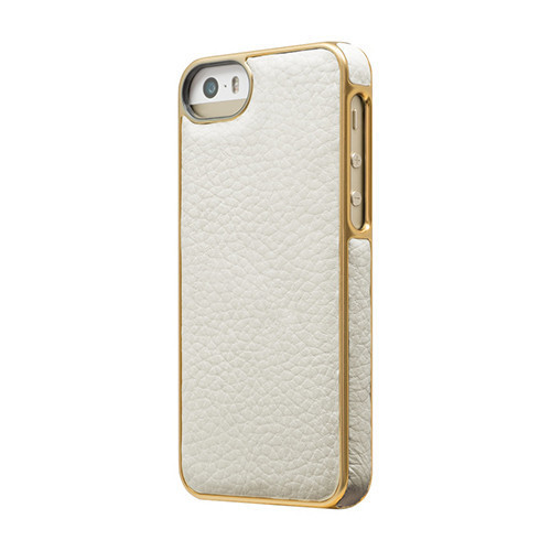iPhone SE/5S/5 Deri Wrap Kılıf Beyaz - APH11149