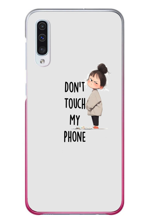 Samsung Galaxy A50 Uyumlu Telefonuma Dokunma Baskılı Silikon Kılıf