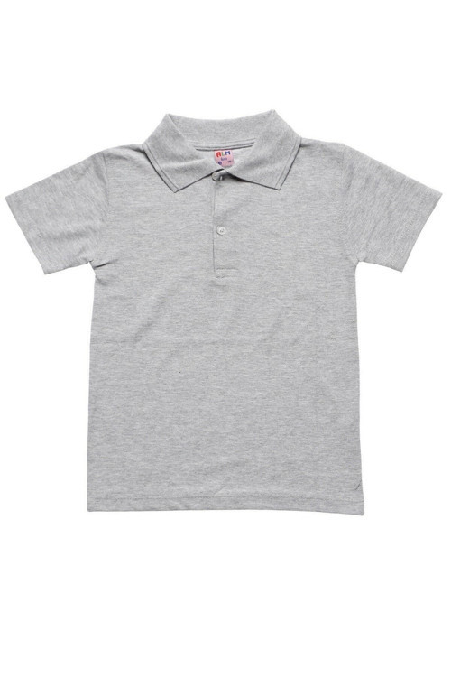 Unisex Çocuk Polo Yaka Kısa Kol Okul T-shirt