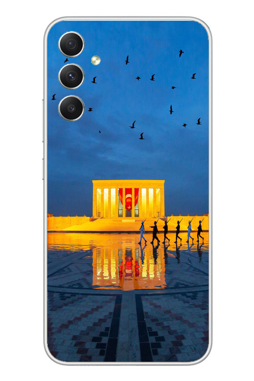 Samsung Galaxy A34 Uyumlu Anıtkabir Baskılı Silikon Kılıf