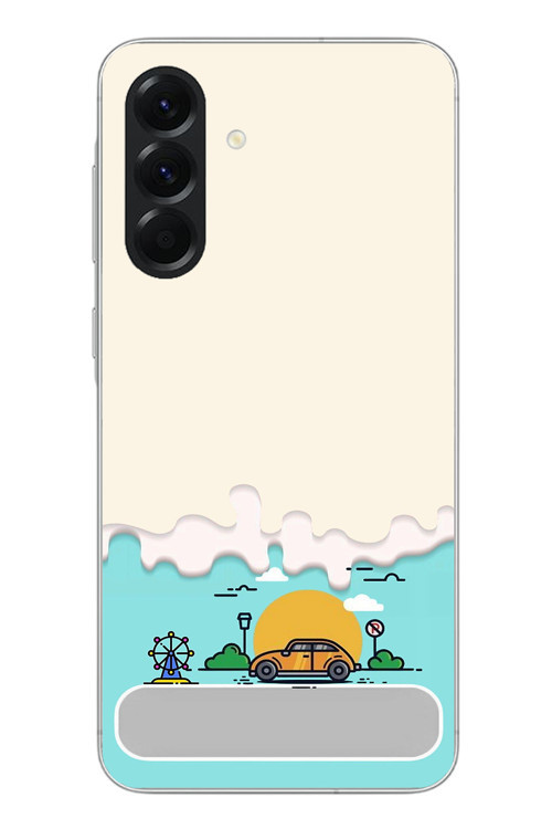 Samsung Galaxy A56 Uyumlu Tatil Yolu Baskılı Silikon Kılıf