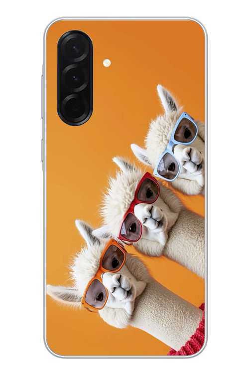 Samsung Galaxy A36 Uyumlu Lamalar Baskılı Silikon Kılıf