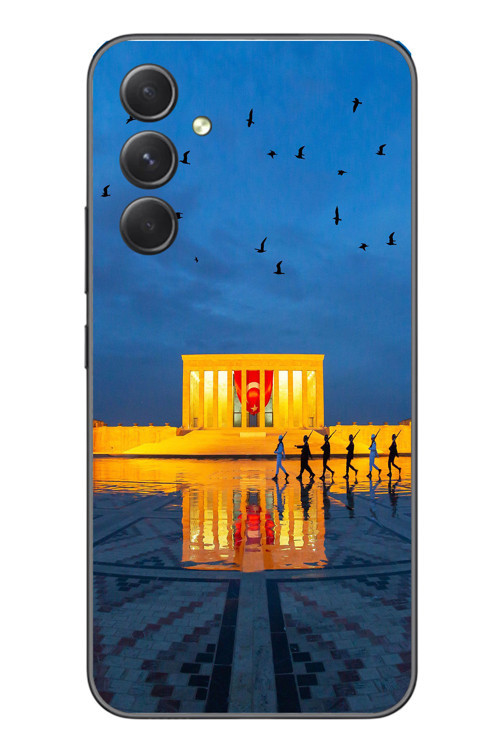 Samsung Galaxy A54 Uyumlu Anıtkabir Baskılı Silikon Kılıf