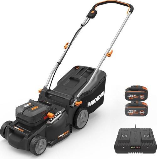 WG737E 40Volt 4.0Ah. Li-ion 37CM Profesyonel Kömürsüz Şarjlı Çim Biçme