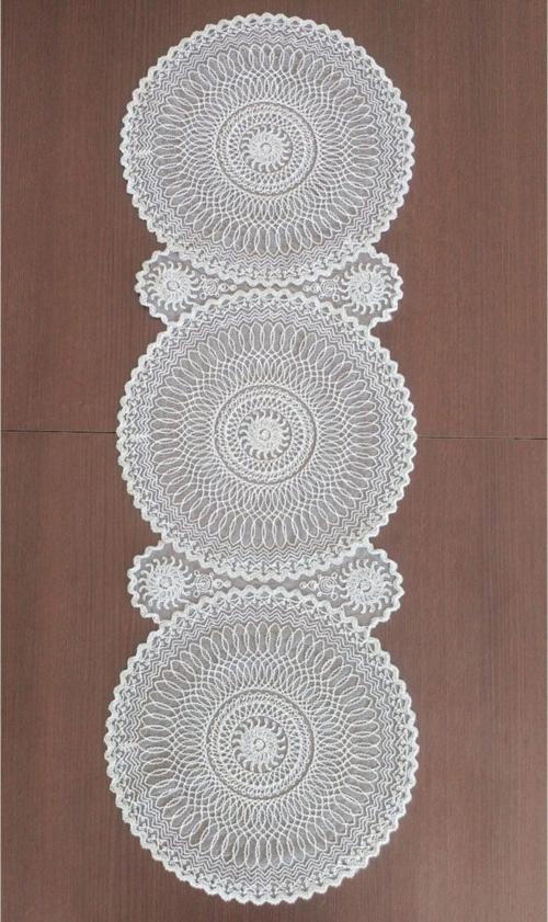 Runner Masa Örtüsü Amerikan Servis 37x115 cm Gri