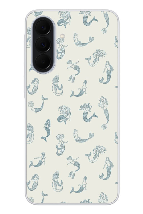 Samsung Galaxy A37 Uyumlu Deniz Kızları Baskılı Silikon Kılıf