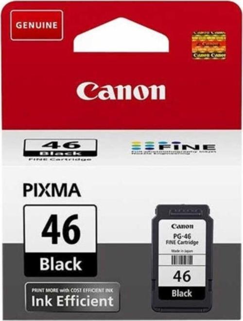 Pg-46 Siyah Orijinal Mürekkep Kartuş 9059B001Aa