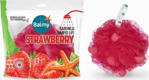 Çilek Sabunlu Banyo Lifi