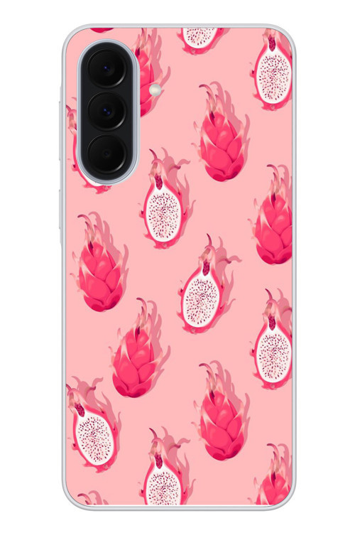 Samsung Galaxy A37 Uyumlu Ejder Meyvesi Baskılı Silikon Kılıf