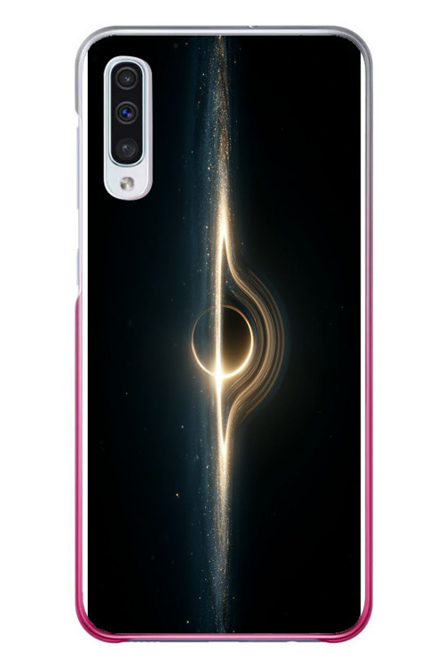 Samsung Galaxy A50 Uyumlu Galaksi Uzay Baskılı Silikon Kılıf