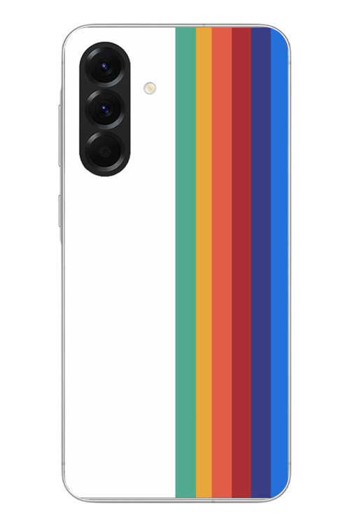 Samsung Galaxy A56 Uyumlu Gökkuşağı Baskılı Silikon Kılıf