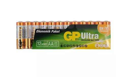 LR6 1.5V Ultra Alkalin 12’li Kalem Pil