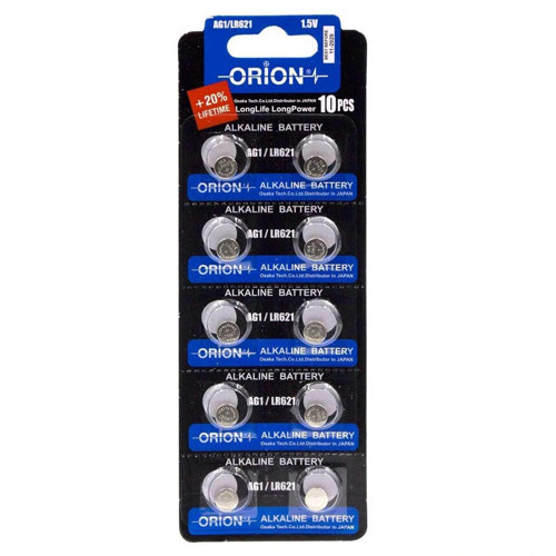 AG1 LR621 364A 1.5V Alkalin Pil 10'lu Paket