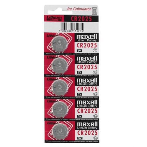CR2025 3V Lityum Pil 5'li Paket